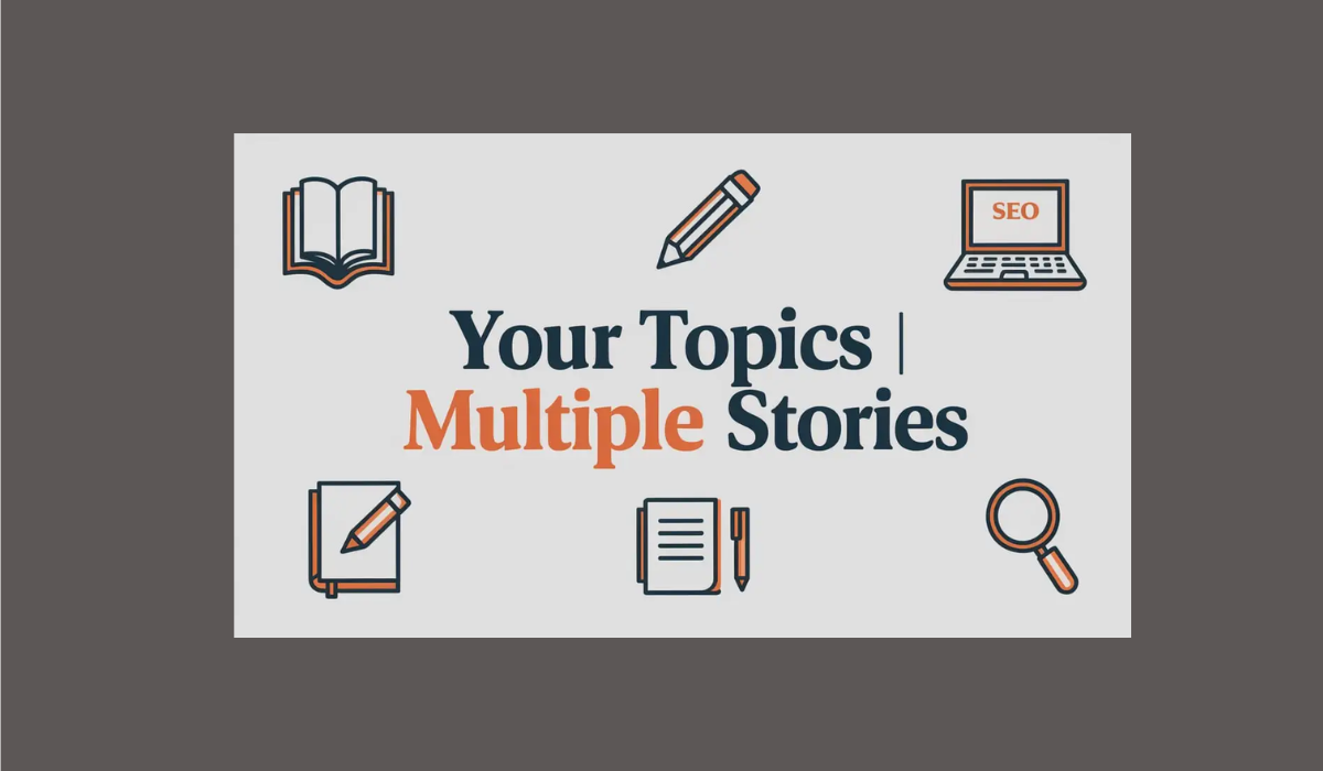 your topics multiple stories