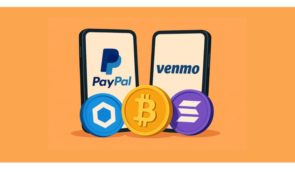 paypal venmo add chainlink solana crypto​