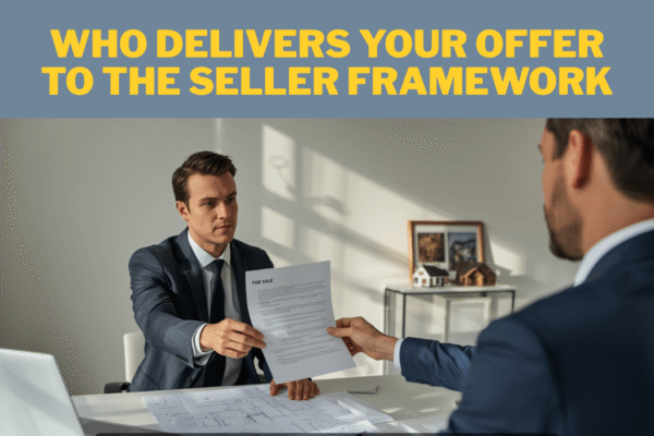 who delivers your offer to the seller framework