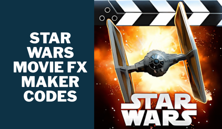 star wars movie fx maker codes