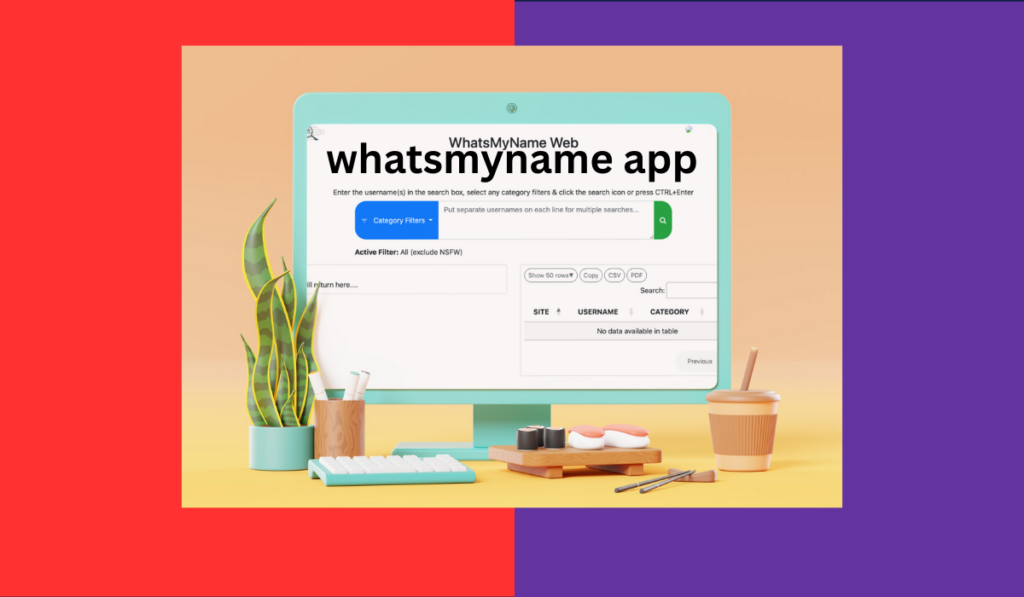 whatsmyname app
