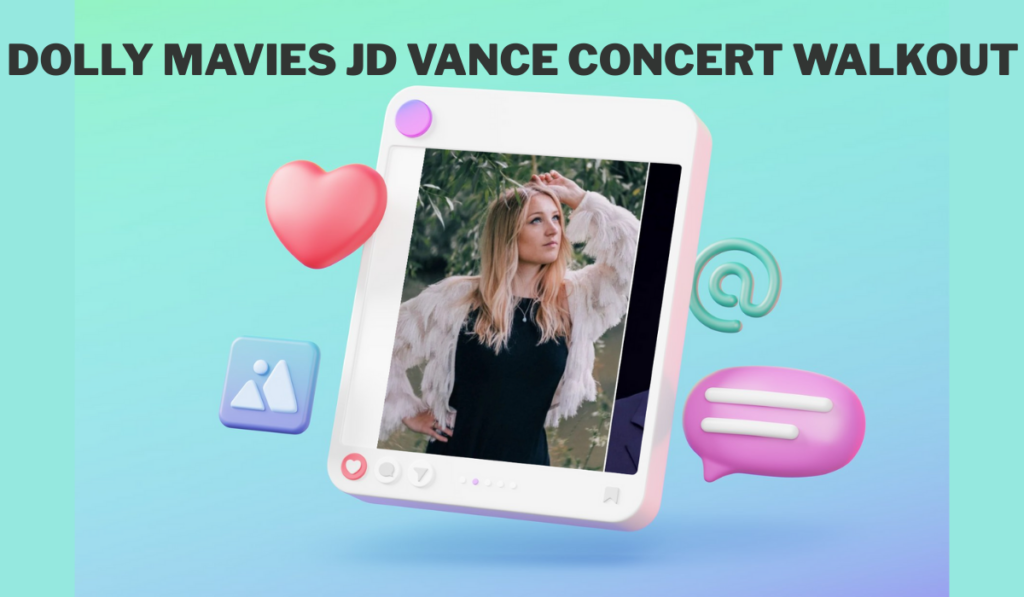dolly mavies jd vance concert walkout