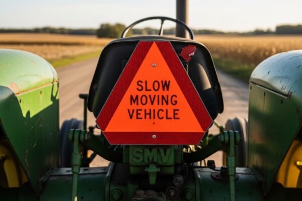 slow moving vehicle sign