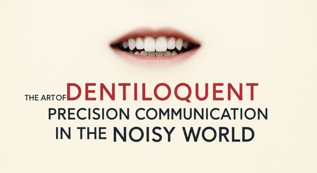 dentiloquent
