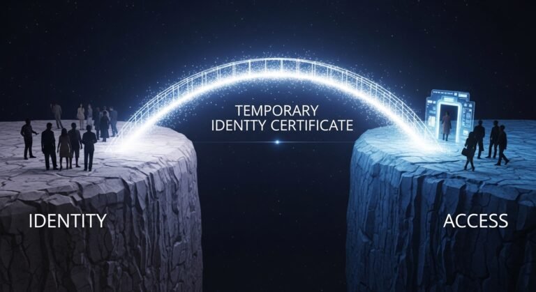 temporary identity certificate