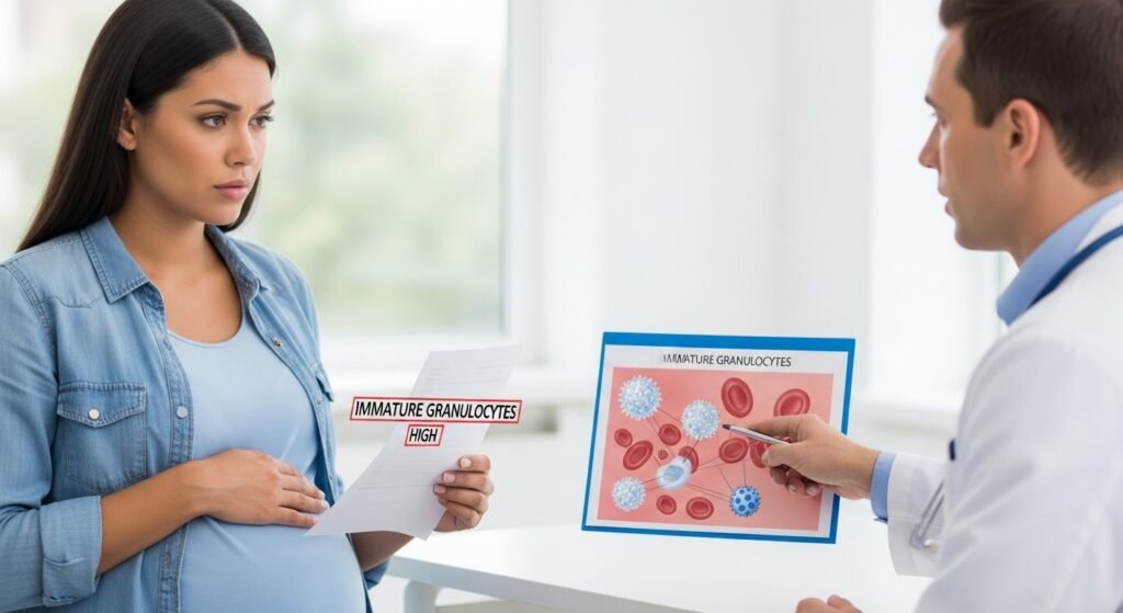 immature granulocytes high