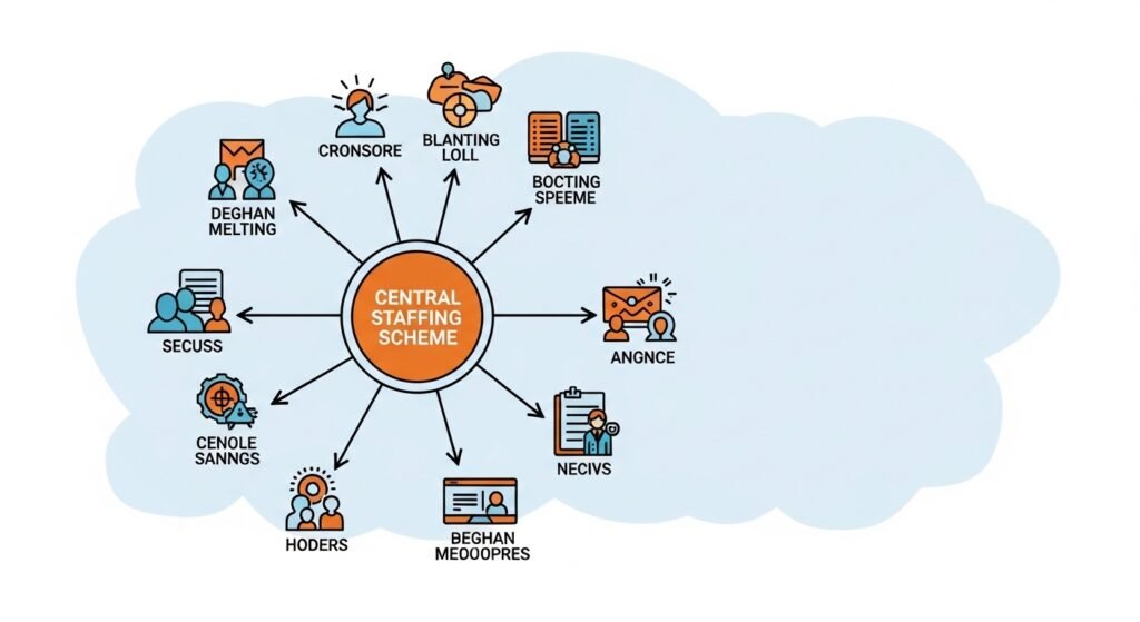 central staffing scheme