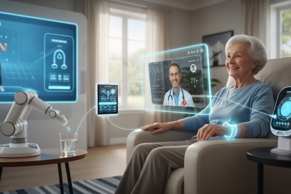 how future healthcare technology is elevating at home care